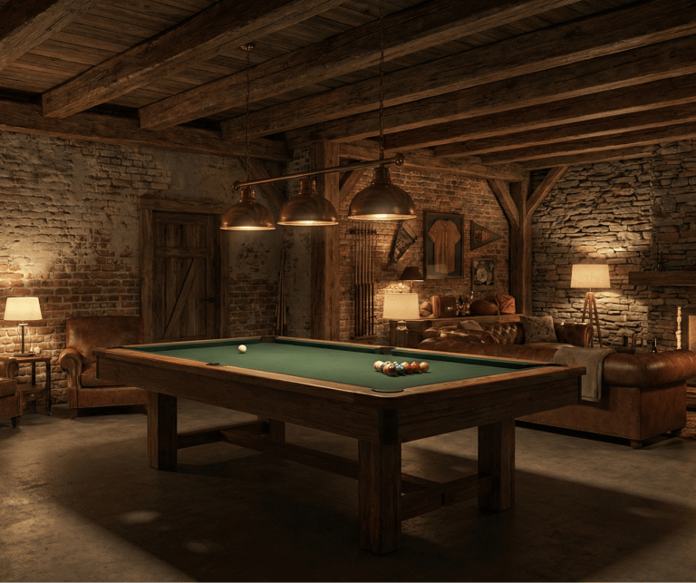 Man Cave Pool Table Room Ideas (Rustic, Classic & Luxury) – 77.billiards